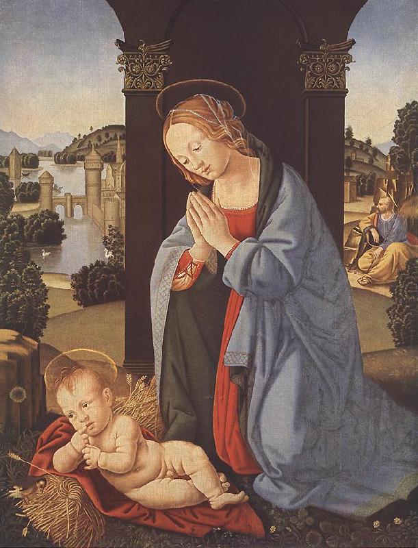 LORENZO DI CREDI The Holy Family g oil painting image